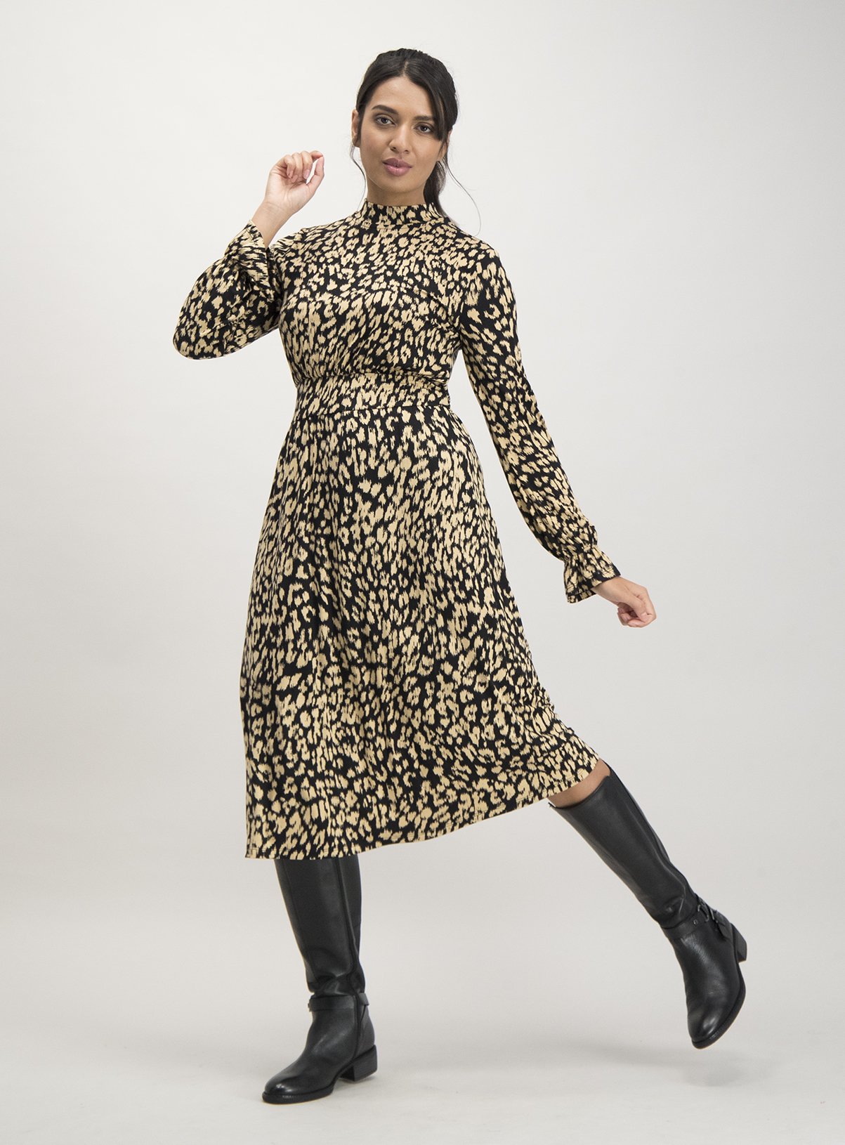 tu leopard print dress